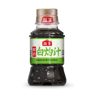 海天鲜的白灼汁酱油零0脂肪白灼大虾清蒸鱼海鲜葱油凉拌汁调味料