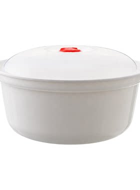 微波炉专用蒸笼加热碗带盖隔水蒸锅有盖的蒸饭盒蒸盘家用器皿容器