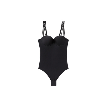 Intimissimi意舒漫细带无痕显瘦紧身衣性感打底连体衣BID49L
