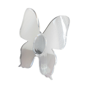 亚克力花瓶蝴蝶相框摆件高级感相框塑料花瓶客厅插花客厅饰品摆件