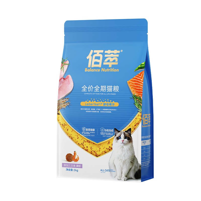 佰萃金標(biāo)鮮肉貓糧10kg三文魚(yú)磷蝦成幼貓全價(jià)英美短貓糧麥富迪同源