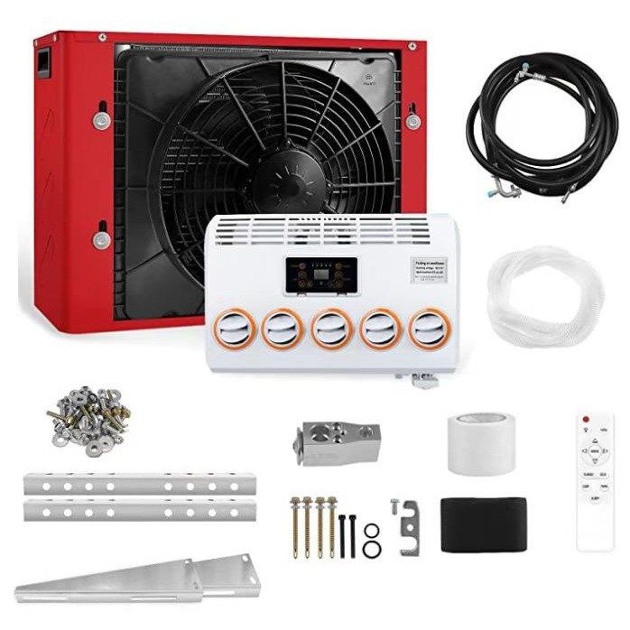 驻车空调24V驻车车载车货车电动大空调变频空调挖制冷12V机直流驻