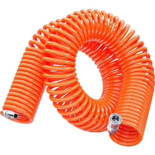 高压管气管风枪吹尘气管软管PU弹簧管空压机气泵伸缩软管螺旋气管
