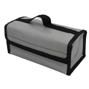 航模充电宝锂电池防爆袋加厚电动车电瓶耐高温收纳袋防火阻燃袋子