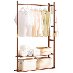 挂衣架落地式衣帽架卧室床边晚上放脱下的衣服神器衣柜晾衣置物架