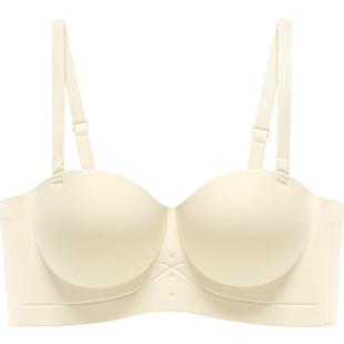 聚拢内衣女小胸显大收副乳防下垂2025新款爆款无痕平胸塑形文胸罩