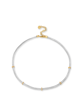 光影波浪空灵感轻奢首饰女士项链