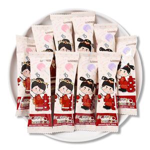 龙客爱逗果味棒棒糖喜糖批发结婚专用散装订婚礼糖果小零食满月