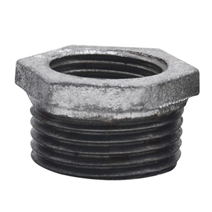 镀锌管件补芯补申外丝转内丝补心变径接头2寸2.5 3寸外螺纹出水口