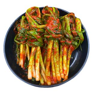 韩式香葱咸菜大全风味下饭辣脆朝族伍士大叔手工自制风味多汁泡菜