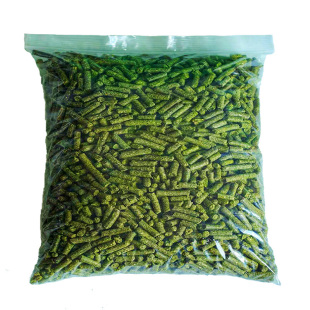新精品苜蓿草纯草颗粒兔粮幼兔粮荷兰猪龙猫豚鼠主粮饲料磨牙500g