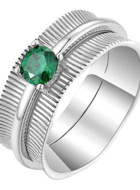 VEKE「四时愿」戒指新款时尚百搭指环轻奢小众