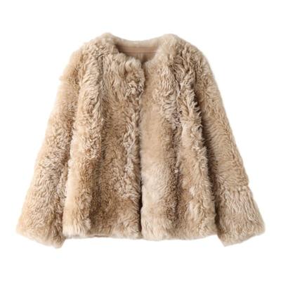 托斯卡纳圆领加厚外套