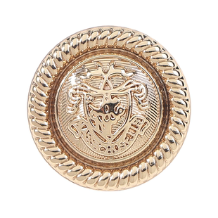 金属高端小香风毛衣衬衫毛呢大衣羊绒外套风衣衬衣开衫精致纽扣子