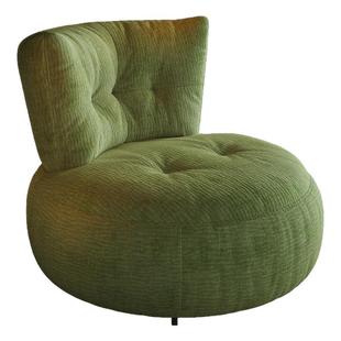 帕沙曼单人沙发椅小户型客厅阳台书房复古风可旋转懒人艾米休闲椅