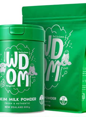 WDOM渥康脱脂健身成人中老年奶粉