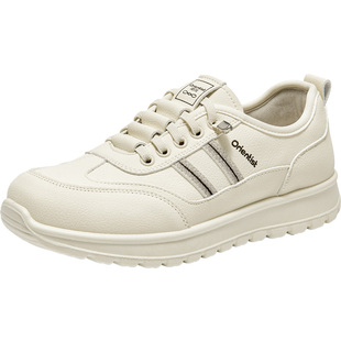 大东时尚休闲运动鞋女2026新款春秋季鞋子女鞋百搭软底舒适小白鞋