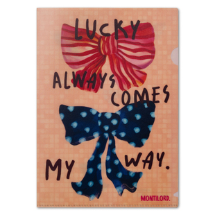 新品『Montilord』L型PP文件夹A4MyLuck资料商务档案塑料简历办公学生考研收纳ins风文具高颜值美观好看防水