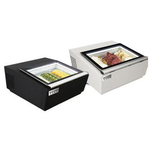 HLEAVO海力冰淇淋gelato台式展示柜商用冷冻冷藏冰激凌可嵌入吧台