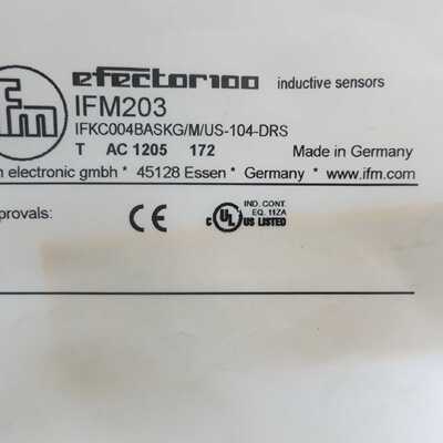 议价全新原装正品IFM易福门 IFM203 IFKC004BASKG/M/US-104-DRS