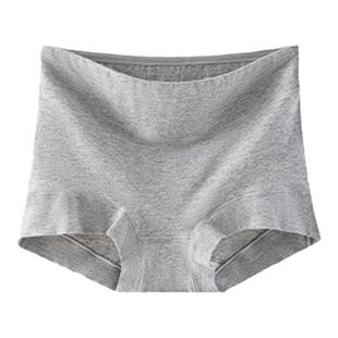 猫人纯棉平角内裤女10a级抗菌100%全棉裆透气中腰四角短裤头A