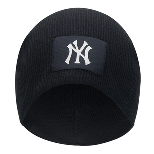 MLB官方保暖针织帽男女帽子2025冬季新款运动帽NY冷帽潮3ABNL0556