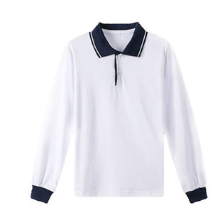 校服上衣长袖t恤学院风初高中学生秋衣长裤套装开学季男女生班服
