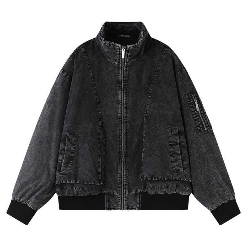 BJHG不计后果美式做旧棉服男款冬