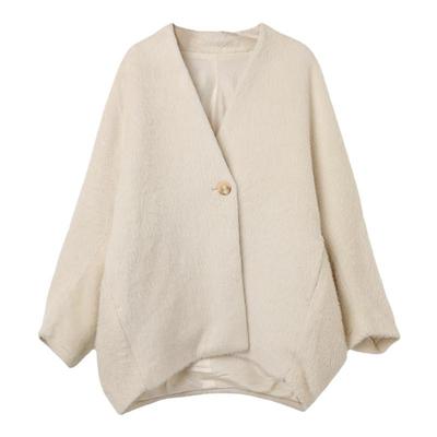 西町村屋气质简约文艺苏力大衣女