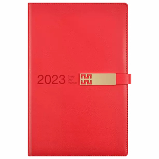 2026计划本皮面工作小秘书A4笔记本子日程本日历本A5记事本月计划打卡笔记本时间管理带日期效率手册企业定制