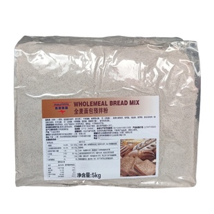 马利美膳全麦面包预拌粉5kg烘焙原料面包高筋粉操作简单易成功