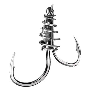 新型弹簧双钩子母钩钓组绑好全套神钩防跑鱼防脱钩设计