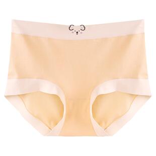 冰丝大码网孔内裤女200斤胖MM轻薄透气高弹力抑菌不夹臀裸感中腰