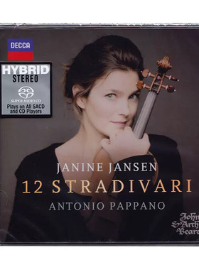 珍妮杨森 十二名琴 JANINE JANSEN 12 STRADIVARI SACD 发烧碟片