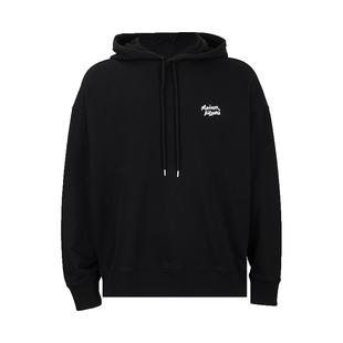 Maison Kitsune男字母连帽长袖全棉卫衣男士2026秋冬新款XY推广