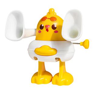 儿童上链发条玩具卡通翻斗鸭黄鸡黄鸭翻跟头宝宝早教益智小玩具