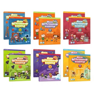 【斑达图书】 原版odi教材英文教材 our discovery island 1/2/3/4/5/6 级别 odi教材 培生朗文6-12岁少儿美语英语教材ODI英语教材