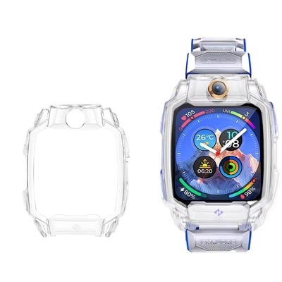 【官方正品】适用于小天才z11保护套Z10儿童电话手表z11限量版保护壳透明壳表套防摔壳钢化膜表带配件通用