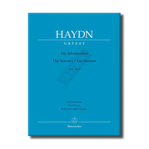 海顿 四季 Hob XXI3 声乐总谱 Barenreiter 德国骑熊士原版进口乐谱书 Haydn The Seasons Vocal Score BA4647-90