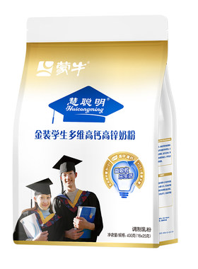 金装高钙高锌奶粉蒙牛青少年