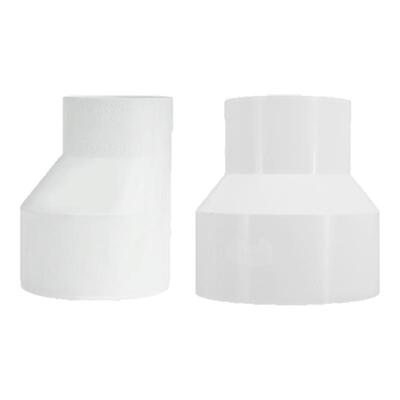 LESSO/联塑 PVC排水管110*75偏心异径套 排水管管件配件接头大小
