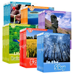 牛津阅读与探索发现 Oxford Read and Discover Level1-6 OD绘本 oxford reading tree牛津阅读树英语分级阅读科普类读物套装