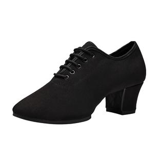 GY女士交谊舞中高跟软底形体训练鞋中老年广场跳舞蹈鞋拉丁舞鞋