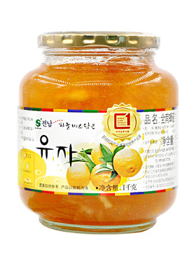 全南蜂蜜柚子茶韩国进口