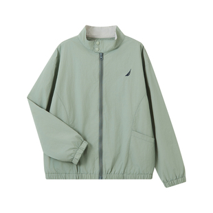 NAUTICA/诺帝卡童装 男童女童运动夹克外套春秋季中大儿童立领