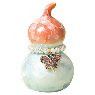 葫芦摆件生日礼物女生送闺蜜小众高级感办公桌面装饰工位治愈情绪