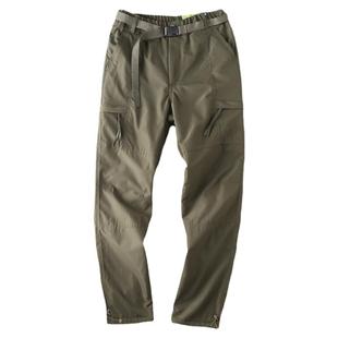 出口德国，防风防水户外加绒软壳裤男士直筒冬季休闲裤多袋工装裤