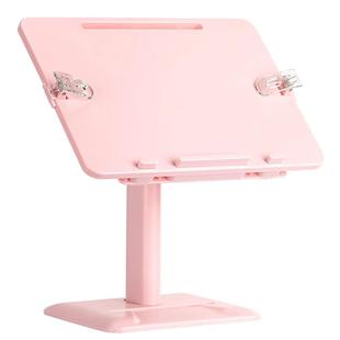 阅读架儿童多功能可调节升降看书支架伸缩读书架小学生桌面书夹固定书本绘本书立学生翻放书架子床上看书神器