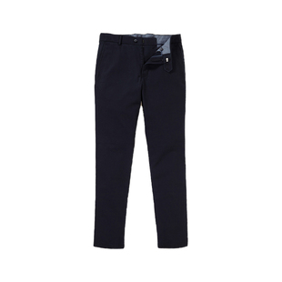 CHARLES TYRWHITT修身版型免烫易打理海军蓝男士奇诺商务休闲裤