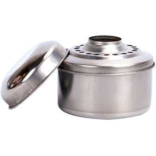 不锈钢环保油灯防爆金属酒精罐矿物油燃料罐小铜火锅烤鱼炉油壶盒